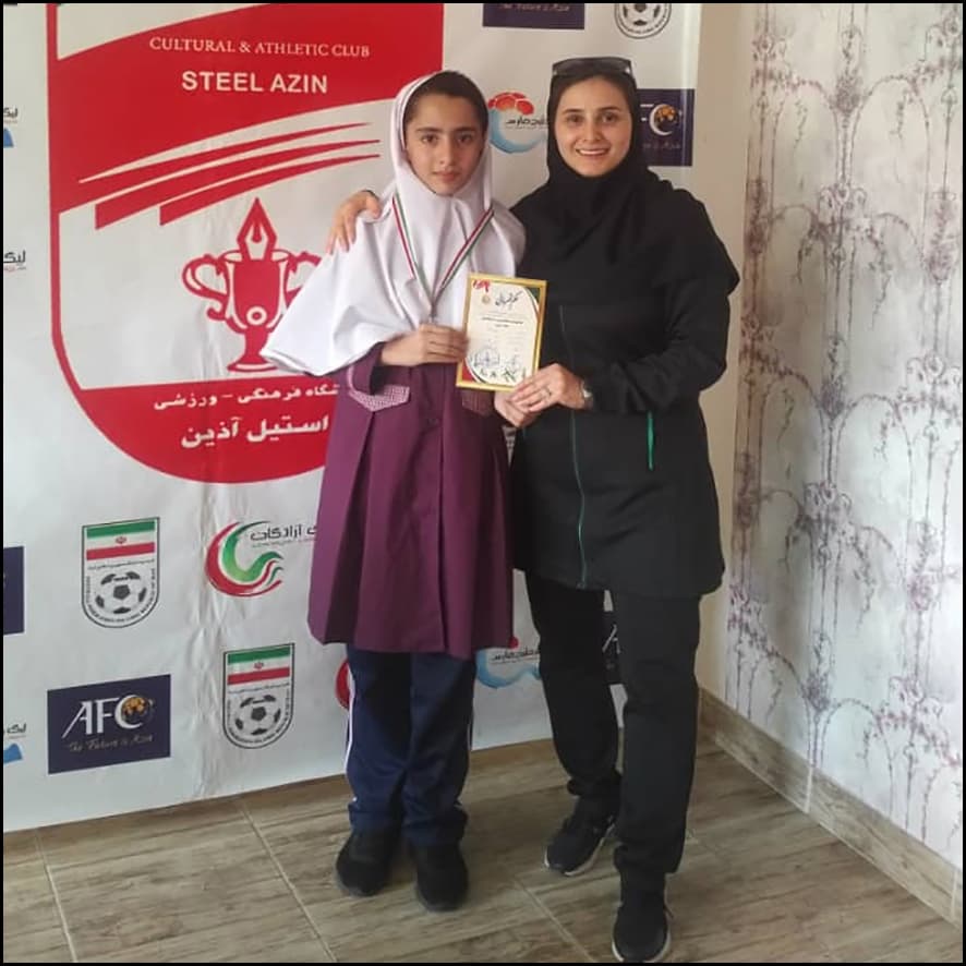 کسب مقام دوم در مسابقات پرتاب توپ